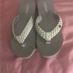 Cobian Women's Tan Braided Sandals